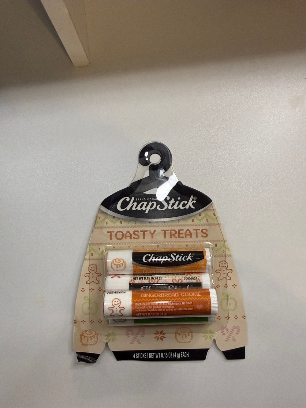 ChapStick Toasty Treats Lip Balm Pack — Gingerbread Cookie & More